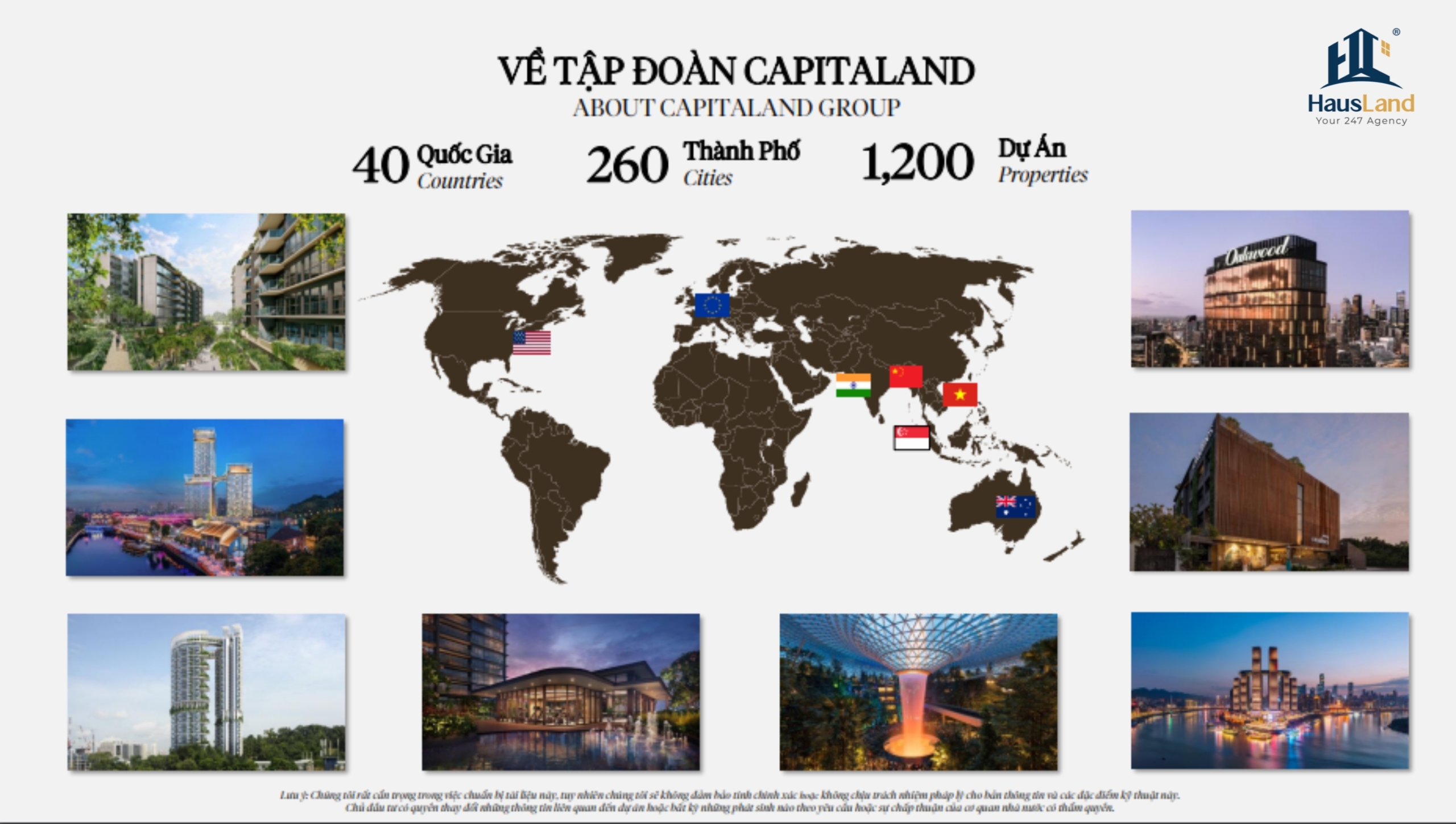 Vị thế chủ đầu tư CapitaLand Sycamore Bình Dương