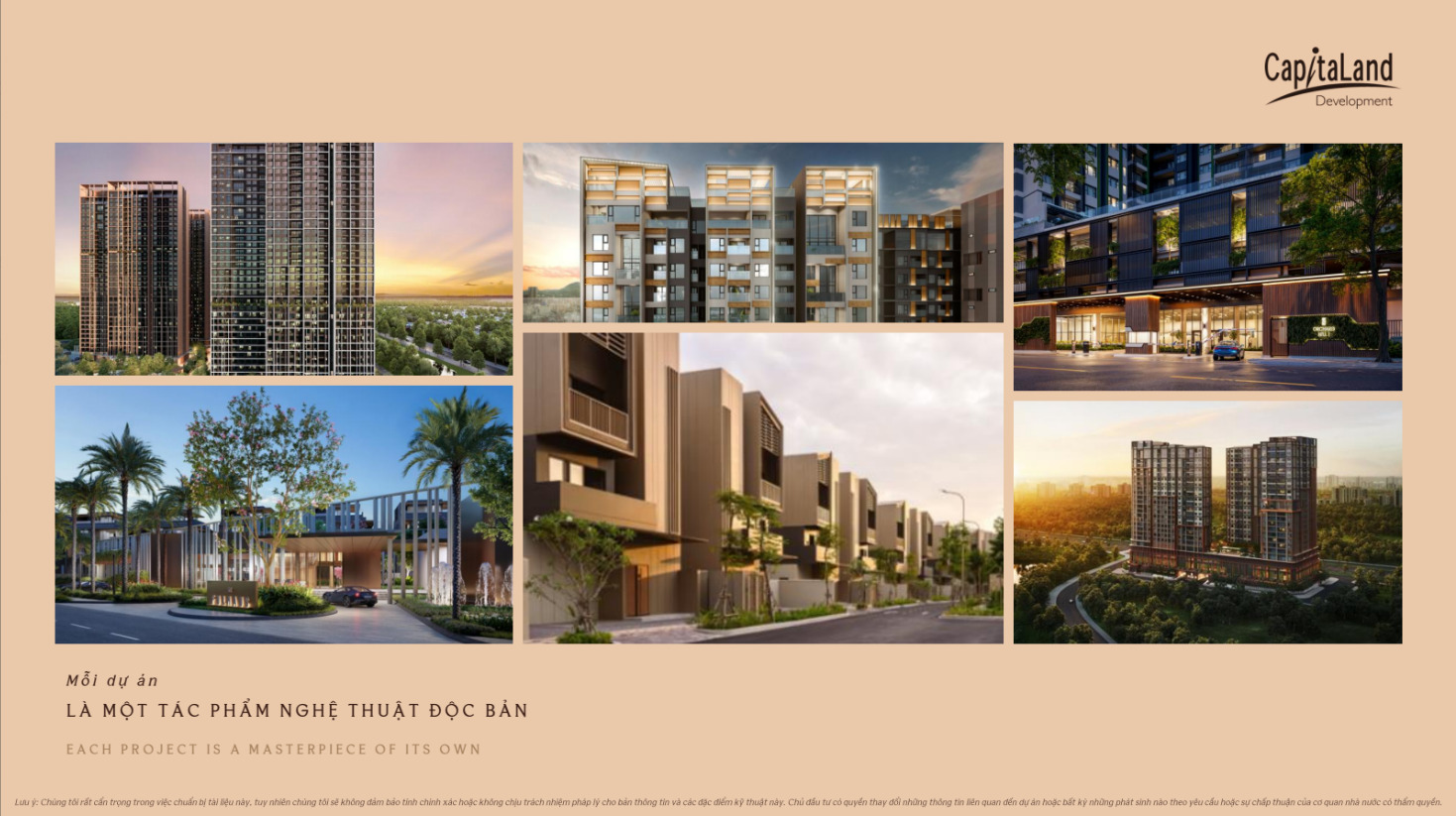 CapitaLand Development cùng những dự án nổi bật